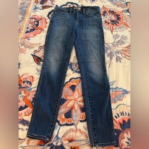 Madewell 10” High-Rise Skinny Jeans in Medium Blue